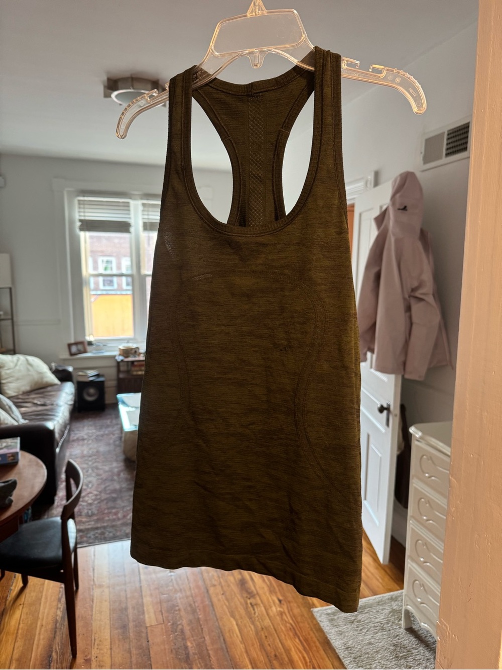 Lululemon swiftly Olive Green Racerback Tank Top